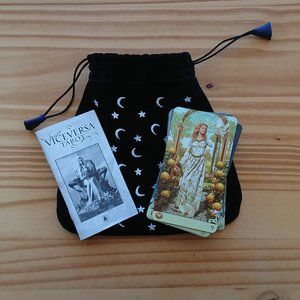 Vice Versa Tarot Deck & Velvet Bag